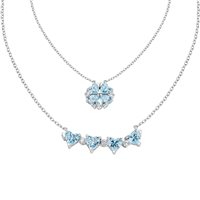 Collana Amen Donna Amore in Argento Zircone CLPMHBAC - CLPMHBAC